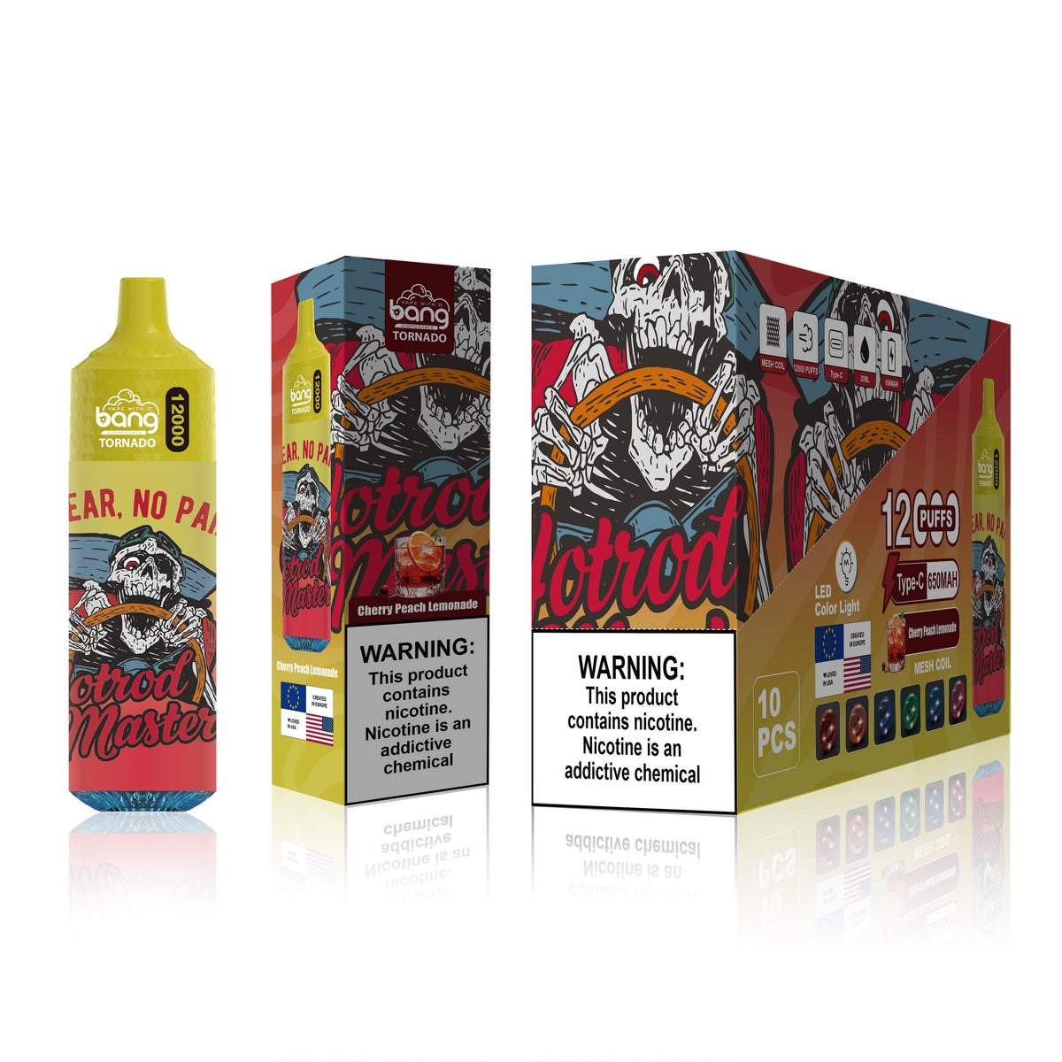BangKing 12000 Puffs 12K Smart Full Screen Turn Ice 30ML 10ML  850mah Wholesale Disposable Vape Puff 12k Prefilled Pod