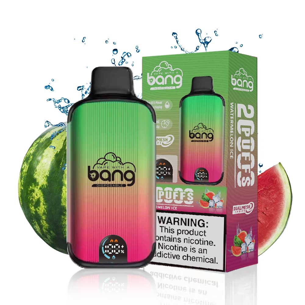 Bang 20000 Puffs Wholesale Vape Price  2% 5% Nicotine Free Shipping-650mAh Battery, 28ml E-liquid, Multiple Nicotine 15 Flavors