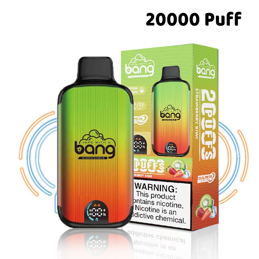 Bang 20000 Puffs Wholesale Vape Price  2% 5% Nicotine Free Shipping-650mAh Battery, 28ml E-liquid, Multiple Nicotine 15 Flavors