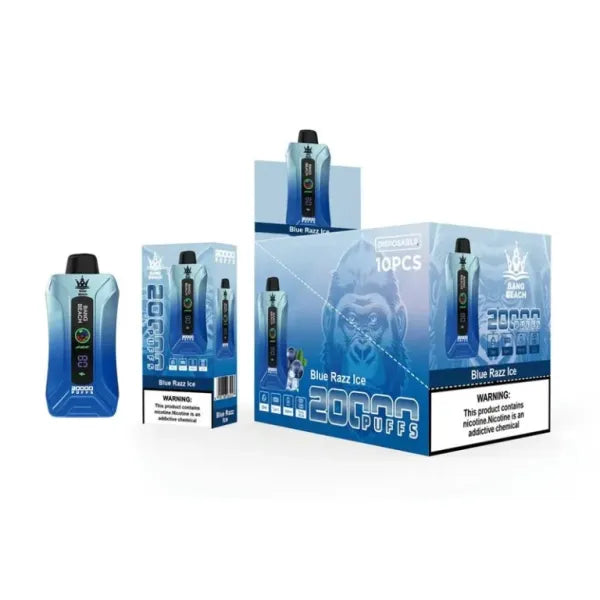 Bang BEACH 20000 Puffs 20K - 35mL 650mAh  5% Nic Salt, Smart Display, 12 Flavors