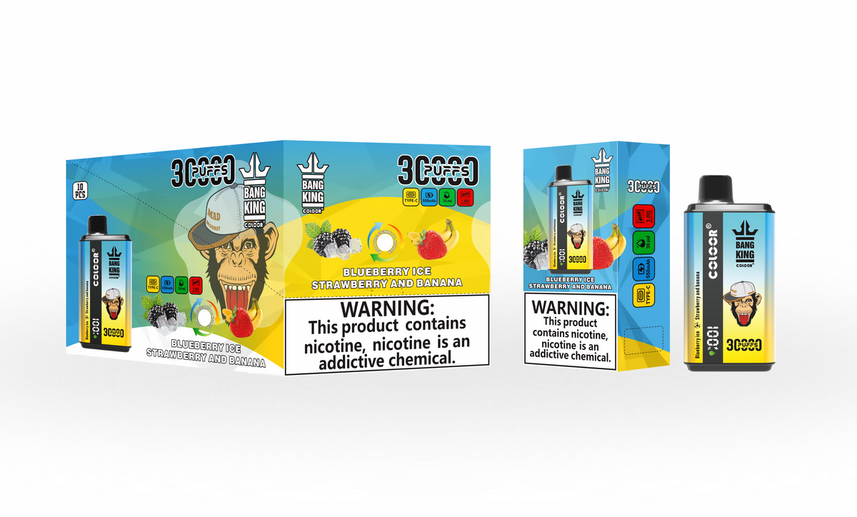 Bang Kingdom Rex 30000 – 30K Puffs Disposable Vape | 0%-5% Nicotine 36mL 650mAh 12Flavors