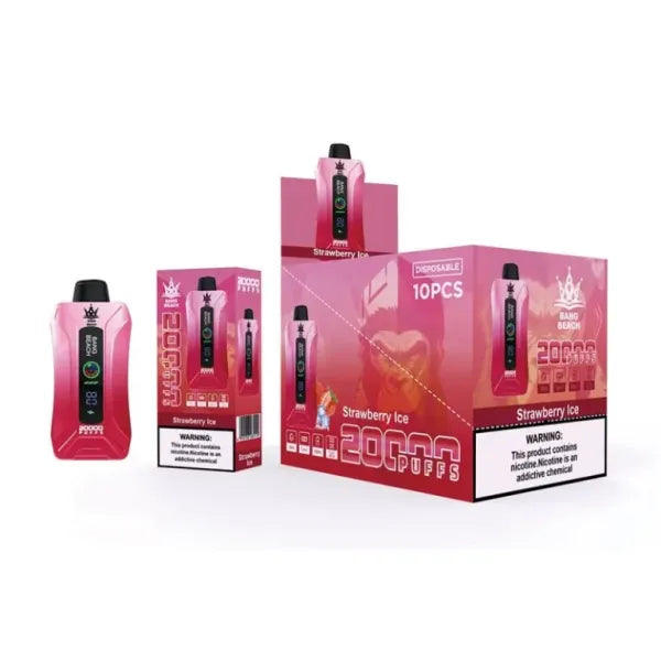 Bang BEACH 20000 Puffs 20K - 35mL 650mAh  5% Nic Salt, Smart Display, 12 Flavors