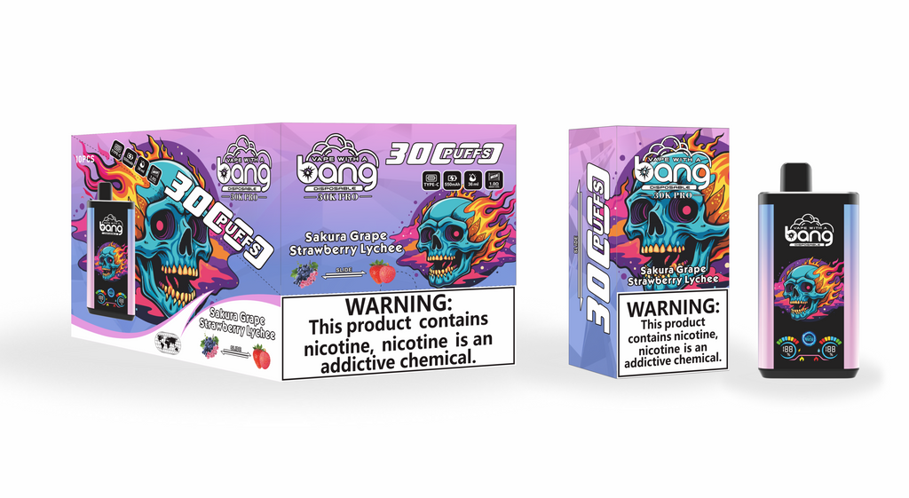 BangKing 30K Puffs Smart Full Screen Turn Ice Wholesale Disposable Vape Puff 30k Prefilled Pod-850mah  16 Flavors