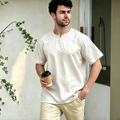 Modern Kurta Top / Modern Kurta Shirt - Khaki