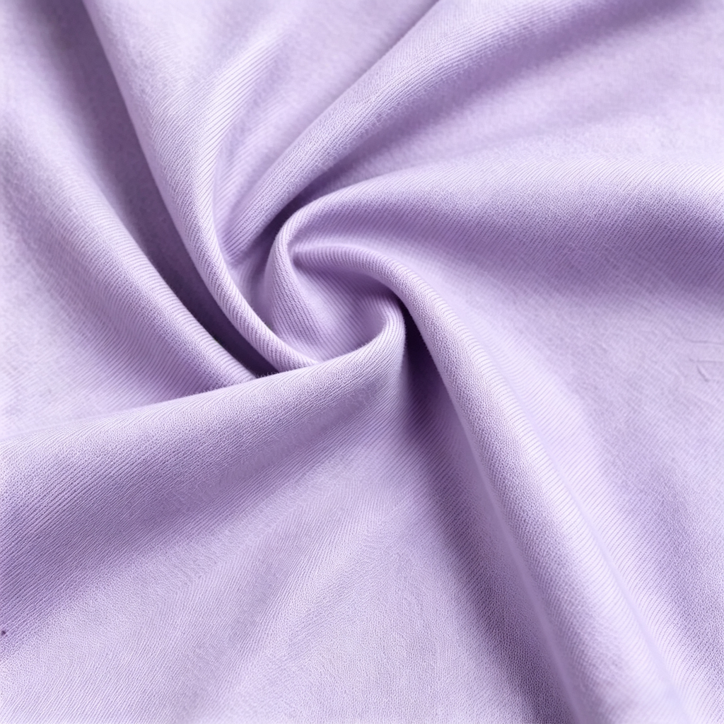 Premium One-Button Kurta | Ironless Abloh Crepe - Charming Lavender Minimalist Style