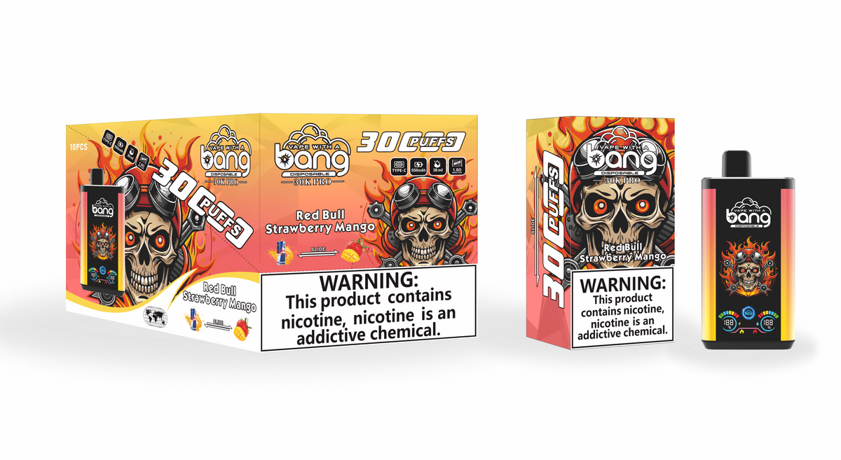 BangKing 30K Puffs Smart Full Screen Turn Ice Wholesale Disposable Vape Puff 30k Prefilled Pod-850mah  16 Flavors