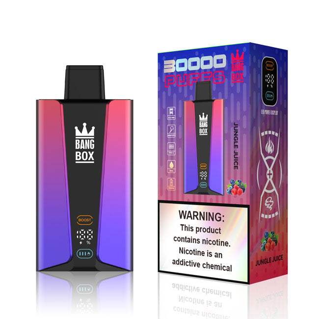 Original Bang Box Vape 30000 Puffs 12 Flavors 2% 5% Wholesale Price