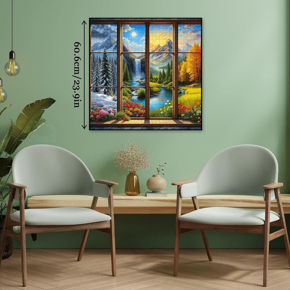 Create a Beautiful Healing Landscape with Your Own Hands 🏞️✨ A Fun Way to Relax