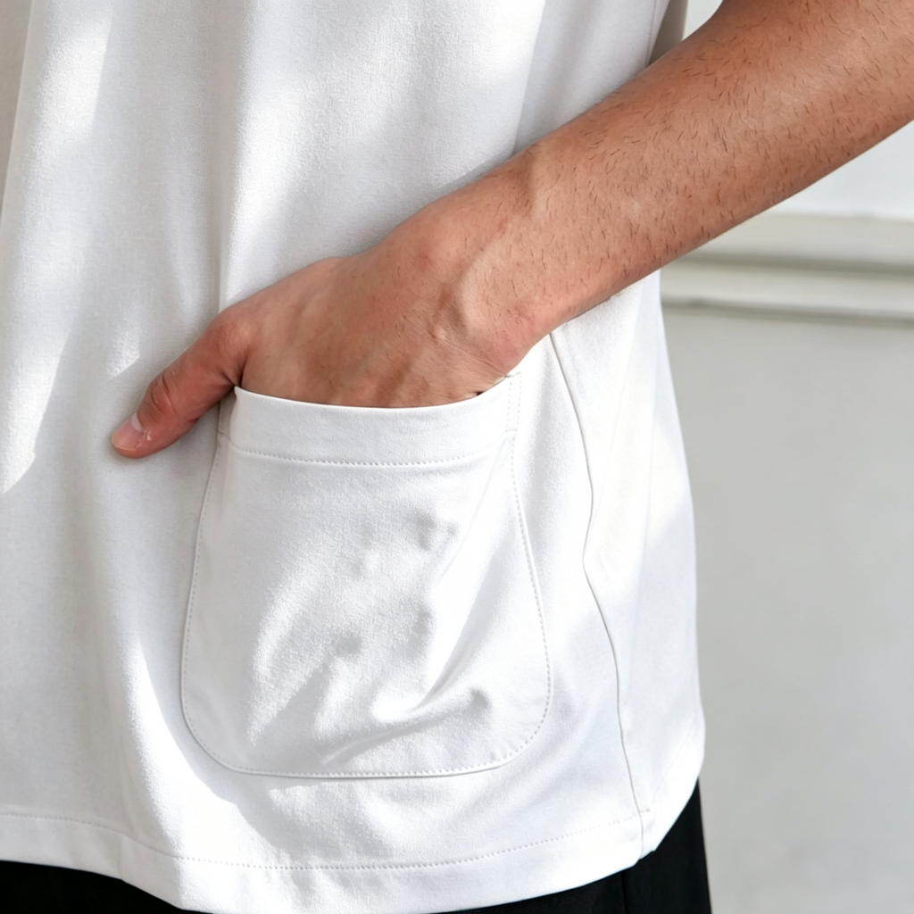 Stop Ironing. Upgrade to the Ultimate Minimalist White Kurta.