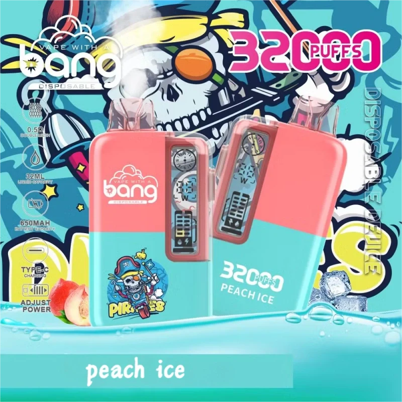 Bang Disposable 32k Puffs Vape Bulk Price and Best Sale-650mAh Battery, 32ml E-liquid, Multiple Nicotine 12 Flavors