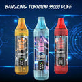 BANGKING 35000 PUFFS Bulk Sale Cheaper Disposable Tornado Vape-1000mAh Battery, 23ml E-liquid, Multiple Nicotine 10 Flavors
