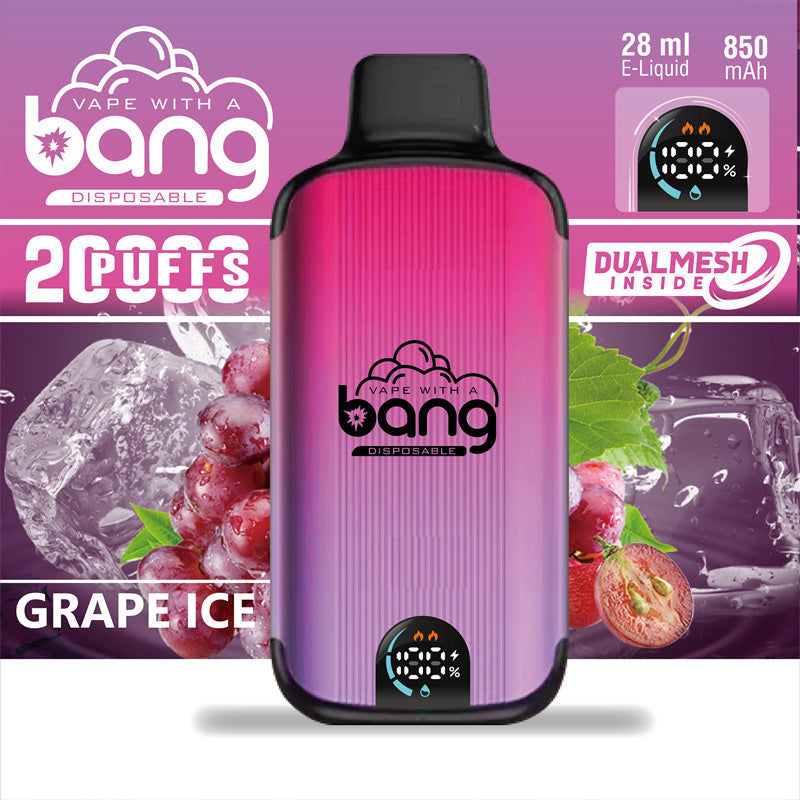Bang 20000 Puff on Time Delivery Guranete Dotmod Cartoon Max Cup 20K Tpd Certification Crystal PRO Max Pod Pen Disposable Vape-650mAh Battery, 25ml E-liquid, Multiple Nicotine 12 Flavors