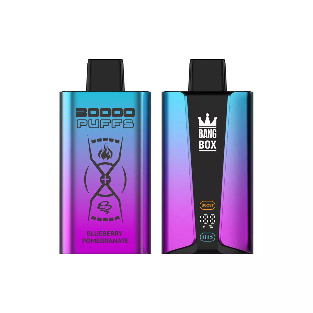 Bang Box 30000 Puffs Dual Mesh (0% - 5%) Low Nicotine Bulk Buy Rechargeable Disposable Vapes Pen Wholesale- 35ml E-Liquid, 850mAh Battery 12 Flavors