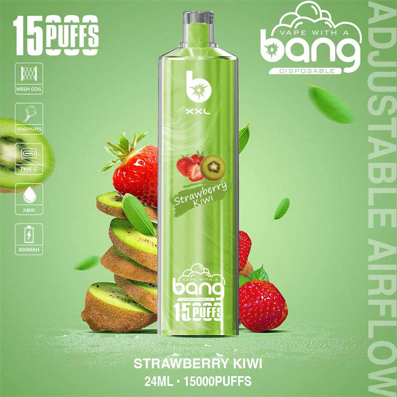 Bang 15000 Puffs Vape 15K Disposable Vape Pen E Cigarette Prefilled 25ml 600mAh Disposable Vape 12 Flavors