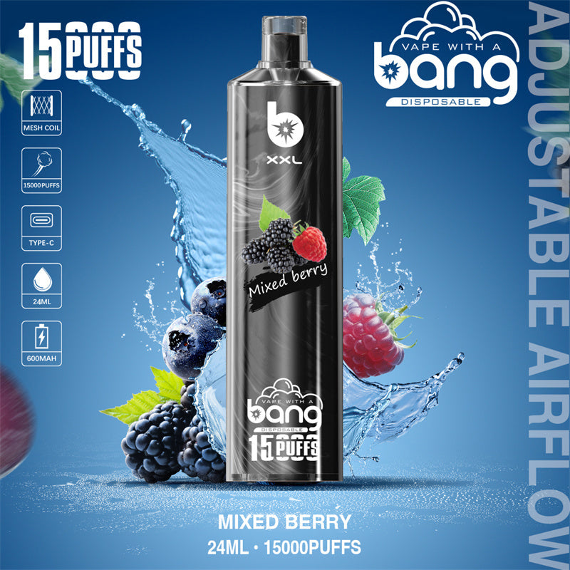 Mini Vape Pen Bang King 15000 Puff Shisha Digital Screen Vape Liquid Crystal Bar 15000 Puffs Al Fahker Shisha-600mAh Battery, 15ml E-liquid, Multiple Nicotine 20 Flavors