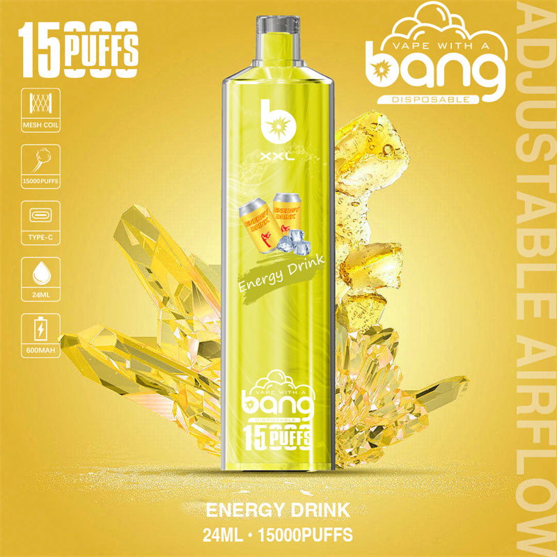 Mini Vape Pen Bang King 15000 Puff Shisha Digital Screen Vape Liquid Crystal Bar 15000 Puffs Al Fahker Shisha-600mAh Battery, 15ml E-liquid, Multiple Nicotine 20 Flavors