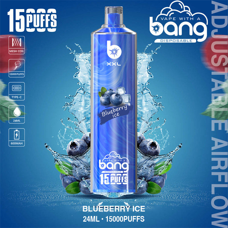 Mini Vape Pen Bang King 15000 Puff Shisha Digital Screen Vape Liquid Crystal Bar 15000 Puffs Al Fahker Shisha-600mAh Battery, 15ml E-liquid, Multiple Nicotine 20 Flavors