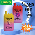 Bang bangleader 80000 Puffs Triple Flavors Disposable Price Super Sale-850mAh Battery, Multiple Nicotine 12 Flavors