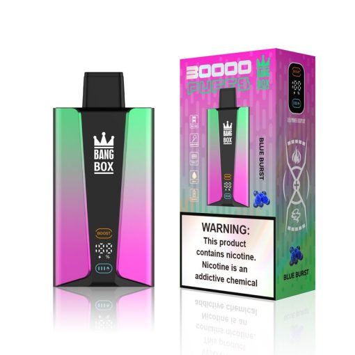 Bang Box 30000 Puffs 0% 2% 3% 5% Low Nicotine Bulk Buy 850mAh battery Rechargeable 35ml e-liquid Disposable Vapes Pen Wholesale 12 Flavors