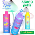 BANGKING TRIPLE 45K PUFFS Best Price for Bulk Orders Hot Sale-650mAh Battery, 45ml E-liquid, Multiple Nicotine 10 Flavors