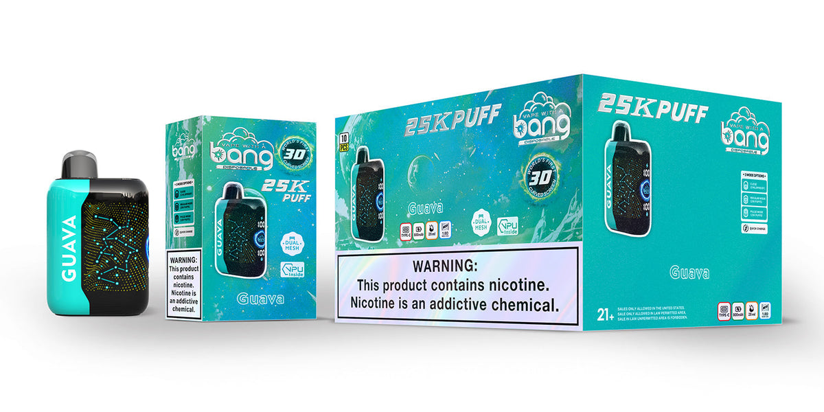Bang Starry  25000 Puffs 25K Smart Full Screen Turn Ice Wholesale Disposable Vape Puff  Prefilled Pod-850mAh Battery, 30ml E-liquid, Multiple Nicotine 16 Flavors