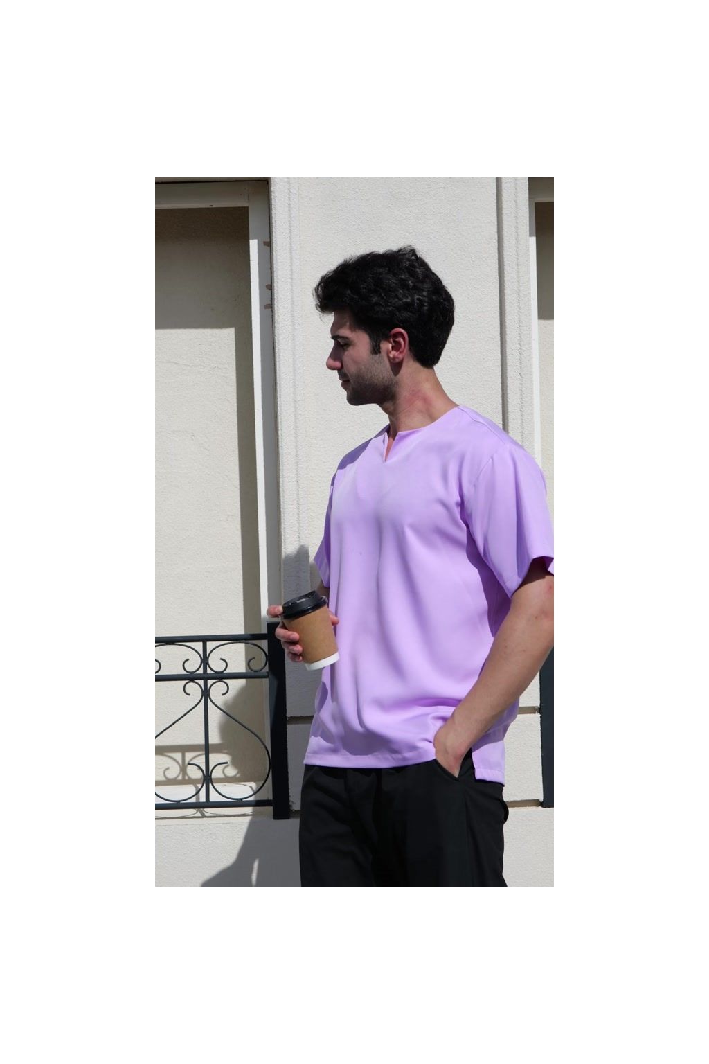 Premium Abloh Crepe Fabric, Relaxed Fit