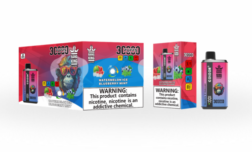 BANGBOX 30000 puffs dual flavors vape LED Display 35ml capcity Batterya 850MAH 12 Flavors