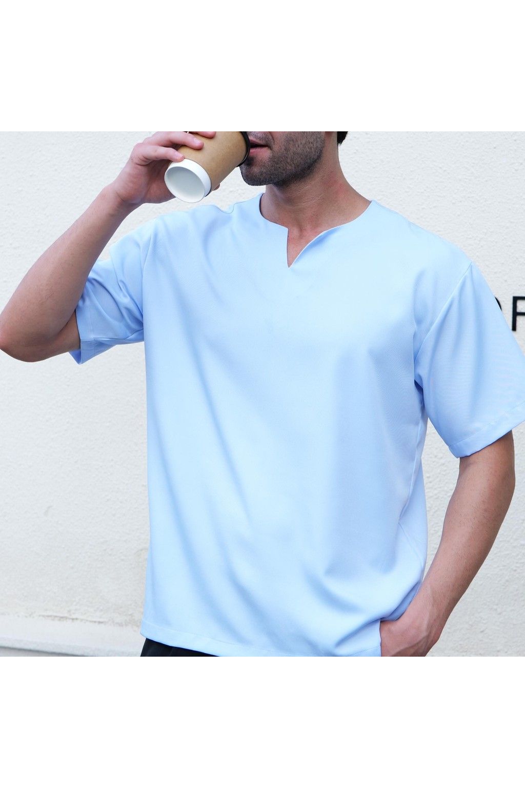 Premium Abloh Crepe Fabric, Relaxed Fit