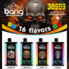 BANGBOX 30000 puffs dual flavors vape LED Display 35ml capcity Batterya 850MAH 12 Flavors