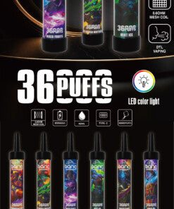 Bang 36000 Puffs Mesh Coil  Vape 36K Disposable Vape Pen E Cigarette Prefilled 40ml 650mAh