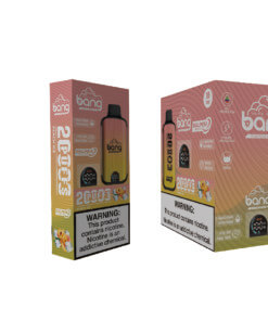 Bang 20000 Puffs LED Display Disposable Vape Bang King Double Crystal 20000 Puffs Vape 20K Disposable Vape Pen E Cigarette Prefilled 25ml 650mAh