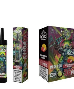 Bang 36000 Puffs Mesh Coil  Vape 36K Disposable Vape Pen E Cigarette Prefilled 40ml 650mAh
