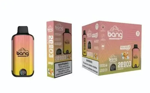 Bang King Double Crystal 20000 Puffs Vape(0% to 5% Nicotine) 20K Disposable Vape Pen E Cigarette Prefilled 25ml 650mAh 12 Flavors