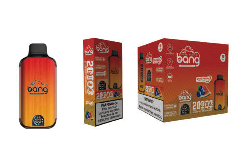 Bang King Double Crystal 20000 Puffs Vape(0% to 5% Nicotine) 20K Disposable Vape Pen E Cigarette Prefilled 25ml 650mAh 12 Flavors