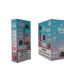 Bang King Double Crystal 20000 Puffs Vape(0% to 5% Nicotine) 20K Disposable Vape Pen E Cigarette Prefilled 25ml 650mAh 12 Flavors
