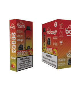 Bang King Double Crystal 20000 Puffs Vape(0% to 5% Nicotine) 20K Disposable Vape Pen E Cigarette Prefilled 25ml 650mAh 12 Flavors