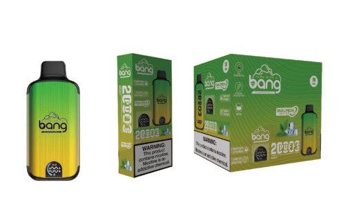Bang King Double Crystal 20000 Puffs Vape(0% to 5% Nicotine) 20K Disposable Vape Pen E Cigarette Prefilled 25ml 650mAh 12 Flavors
