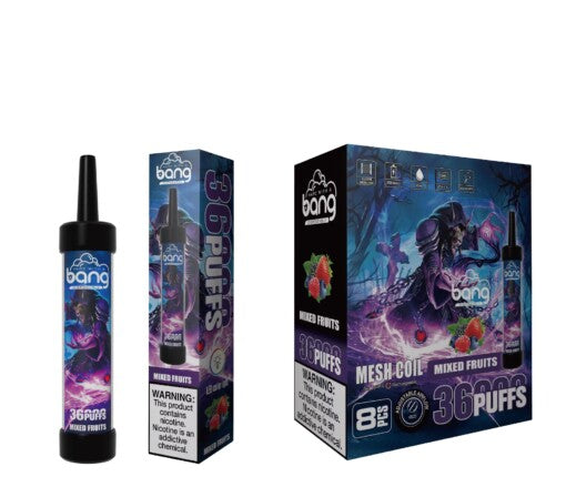 Bang 36000 Puffs Mesh Coil  Vape 36K Disposable Vape Pen E Cigarette Prefilled 40ml 650mAh