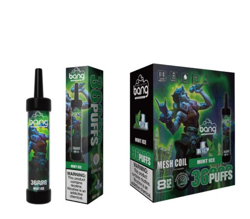 Bang 36000 Puffs Mesh Coil  Vape 36K Disposable Vape Pen E Cigarette Prefilled 40ml 650mAh