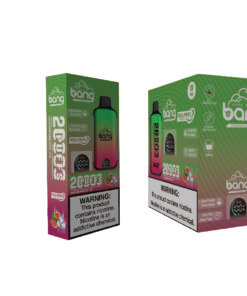 Bang King Double Crystal 20000 Puffs Vape(0% to 5% Nicotine) 20K Disposable Vape Pen E Cigarette Prefilled 25ml 650mAh 12 Flavors