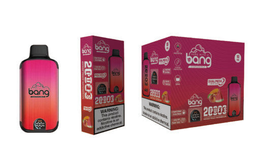 Bang King Double Crystal 20000 Puffs Vape(0% to 5% Nicotine) 20K Disposable Vape Pen E Cigarette Prefilled 25ml 650mAh 12 Flavors
