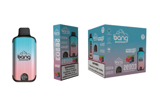 Bang King Double Crystal 20000 Puffs Vape(0% to 5% Nicotine) 20K Disposable Vape Pen E Cigarette Prefilled 25ml 650mAh 12 Flavors