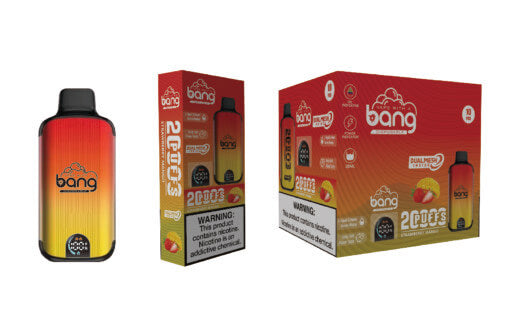 Bang King Double Crystal 20000 Puffs Vape(0% to 5% Nicotine) 20K Disposable Vape Pen E Cigarette Prefilled 25ml 650mAh 12 Flavors