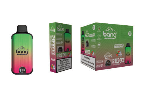 Bang King Double Crystal 20000 Puffs Vape(0% to 5% Nicotine) 20K Disposable Vape Pen E Cigarette Prefilled 25ml 650mAh 12 Flavors