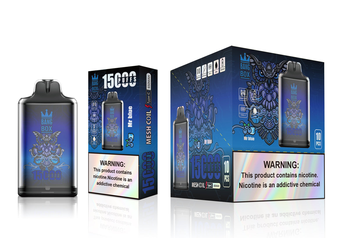 Bang 35000 Puffs/15000 Puffs Vape 35K/15K Disposable Vape Pen E Cigarette Prefilled 30ml /25ml 650mAh Disposable Vape 12 Flavors
